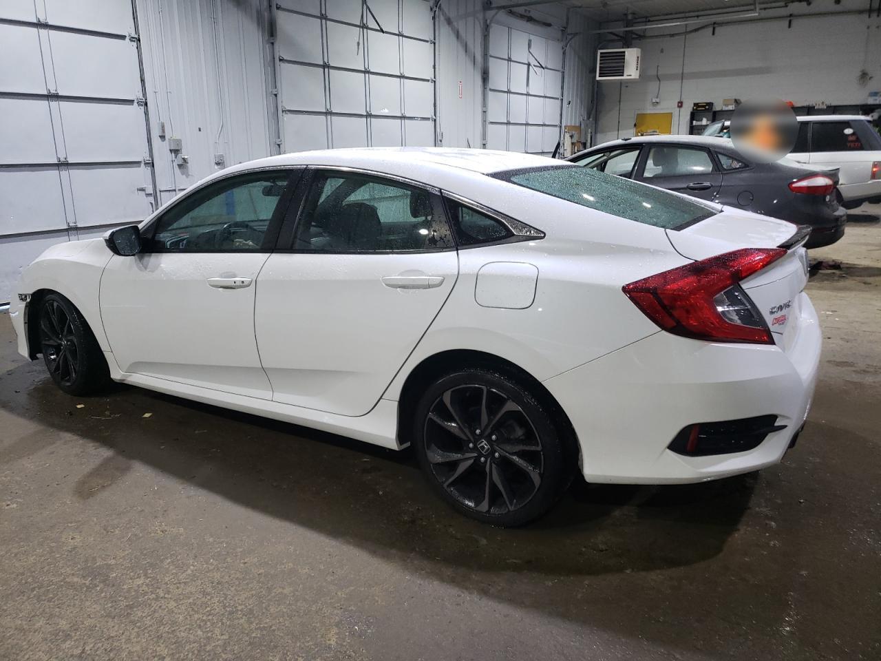 2019 Honda Civic VIN 19XFC2F82KE002952 Copart auction photo, front end damage thumbnail 2
