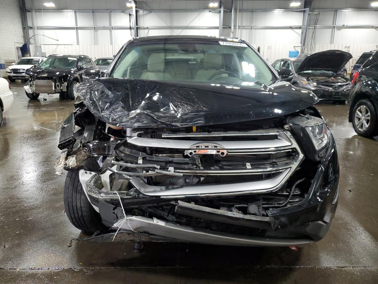 2018 Ford Edge VIN 2FMPK4K87JBC60586 Copart auction photo, front end damage thumbnail 5