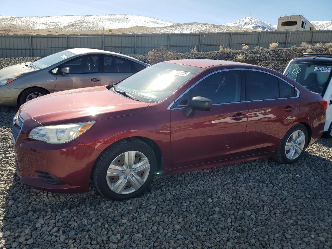 2015 Subaru Legacy VIN 4S3BNBA61F3012092