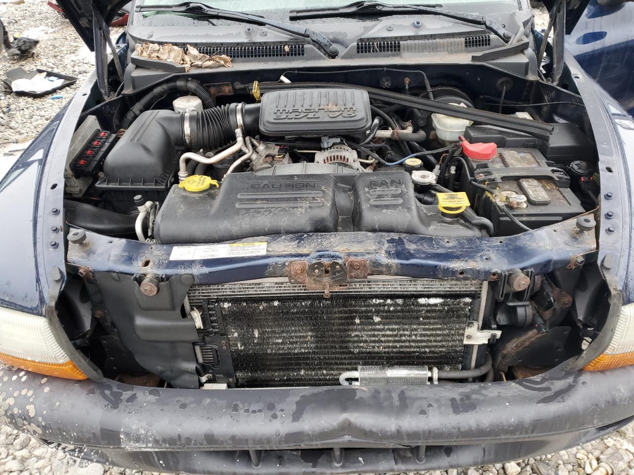 2004 Dodge Dakota VIN 1D7HG12K24S662875 Copart auction photo, front end / side damage thumbnail 12