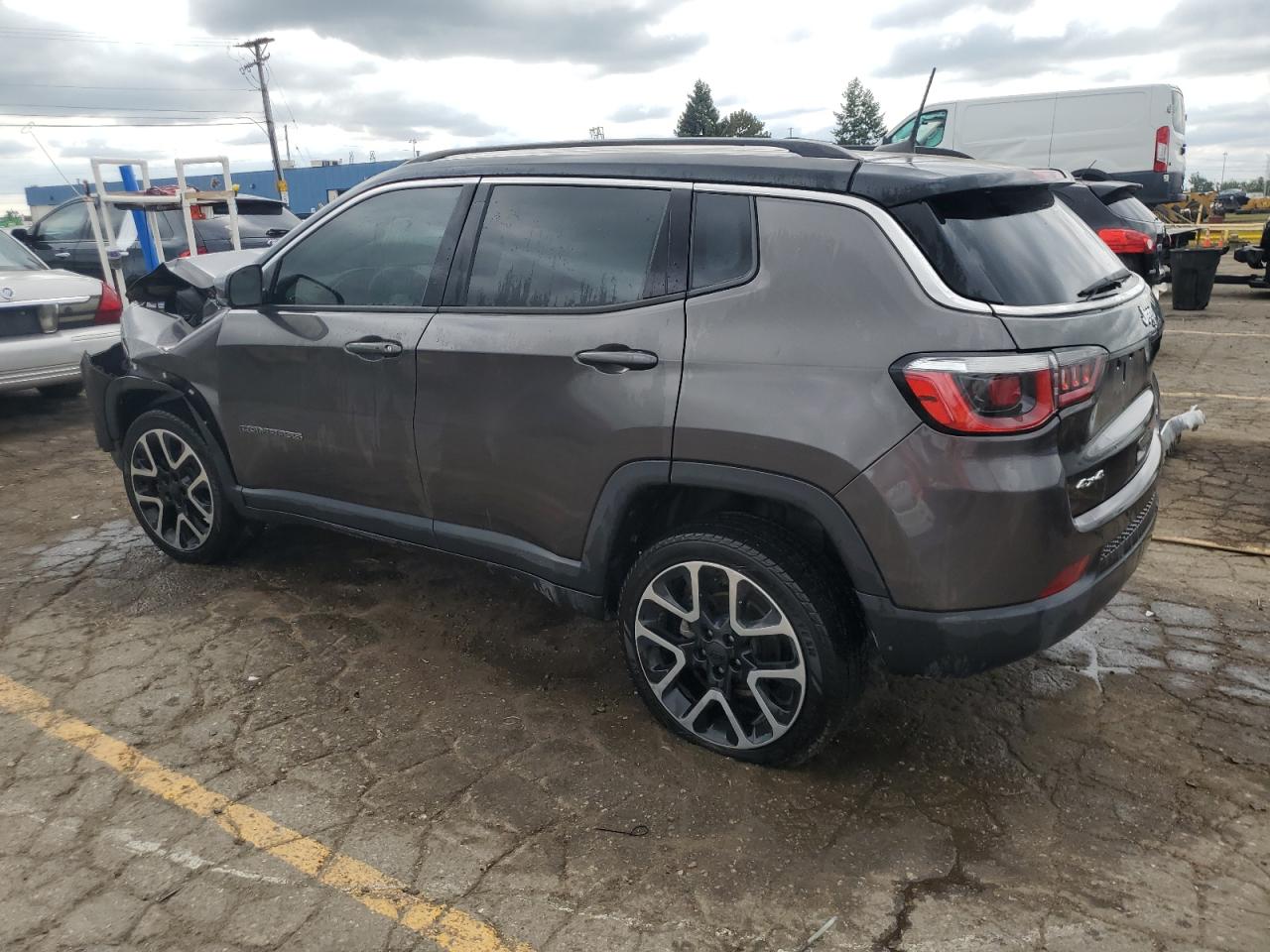 2017 Jeep Compass VIN 3C4NJDCB2HT672860 Copart auction photo, front end / mechanical damage thumbnail 2