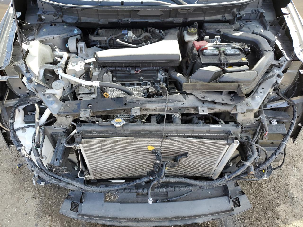 2017 Nissan Rogue VIN JN8AT2MV8HW018742 Copart auction photo, front end / rear end damage thumbnail 12