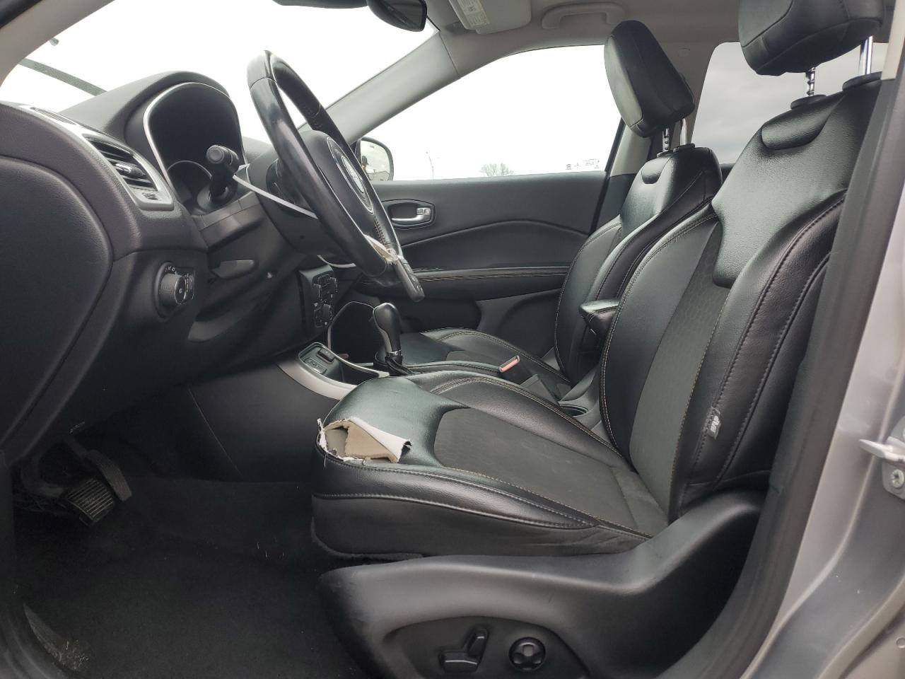2018 Jeep Compass VIN 3C4NJCBB7JT466693 Copart auction photo, front end damage thumbnail 7