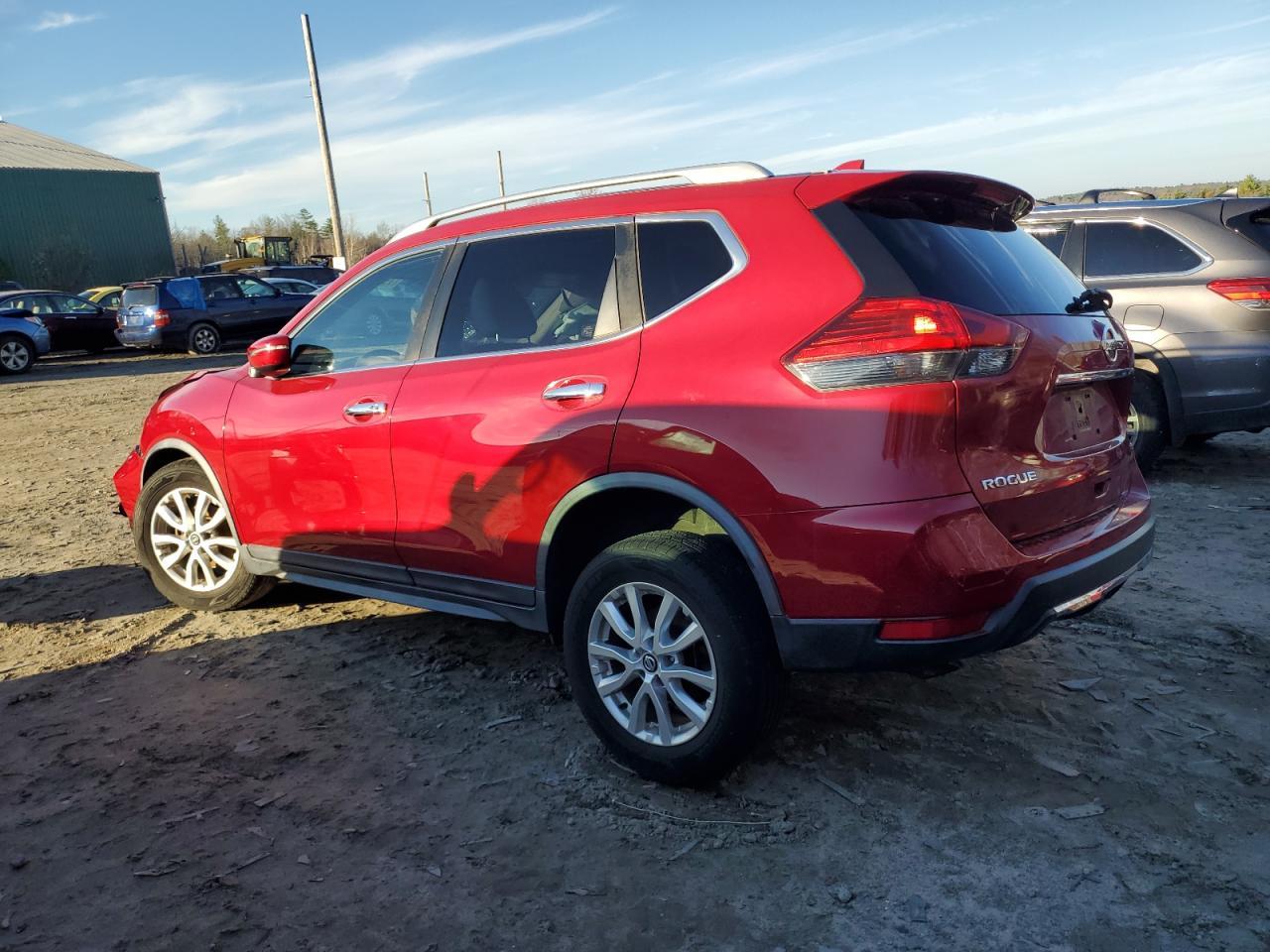 2017 Nissan Rogue VIN JN8AT2MV4HW269077 Copart auction photo, front end / minor dent/scratches damage thumbnail 2