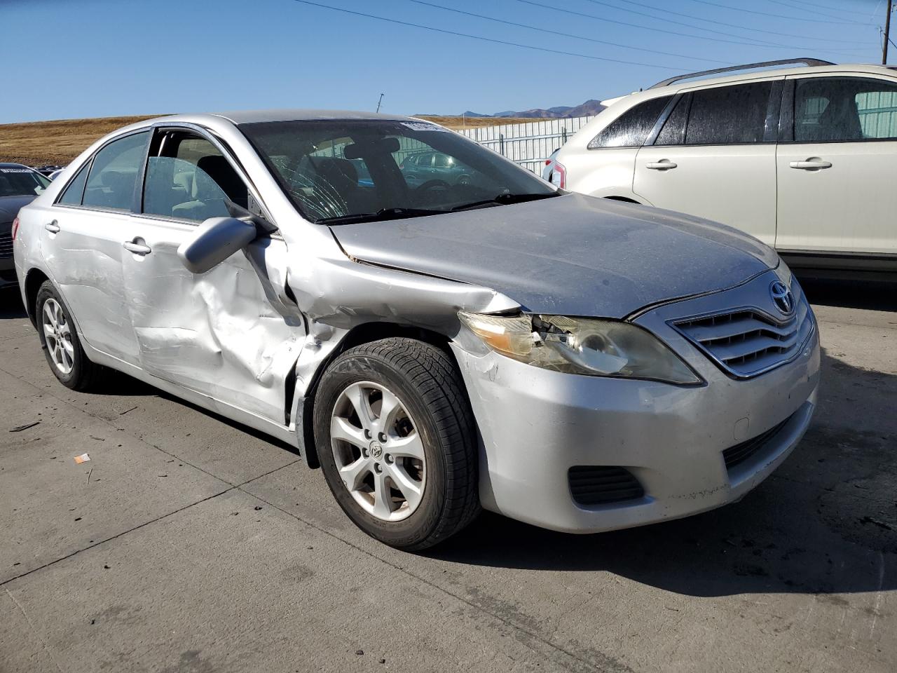 2010 Toyota Camry VIN JTNBF3EK8A3002660 Copart auction photo, side / front end damage thumbnail 4