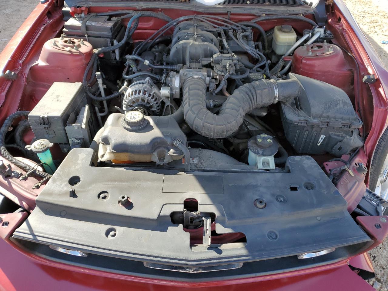 2008 Ford Mustang VIN 1ZVHT80N585115886 Copart auction photo, front end damage thumbnail 13