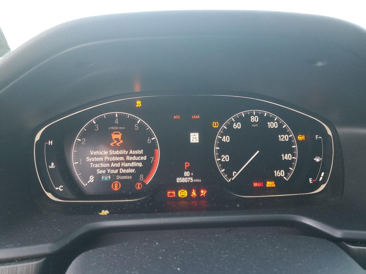 2020 Honda Accord VIN 1HGCV1F11LA088786 Copart auction photo, front end / rear end damage thumbnail 9