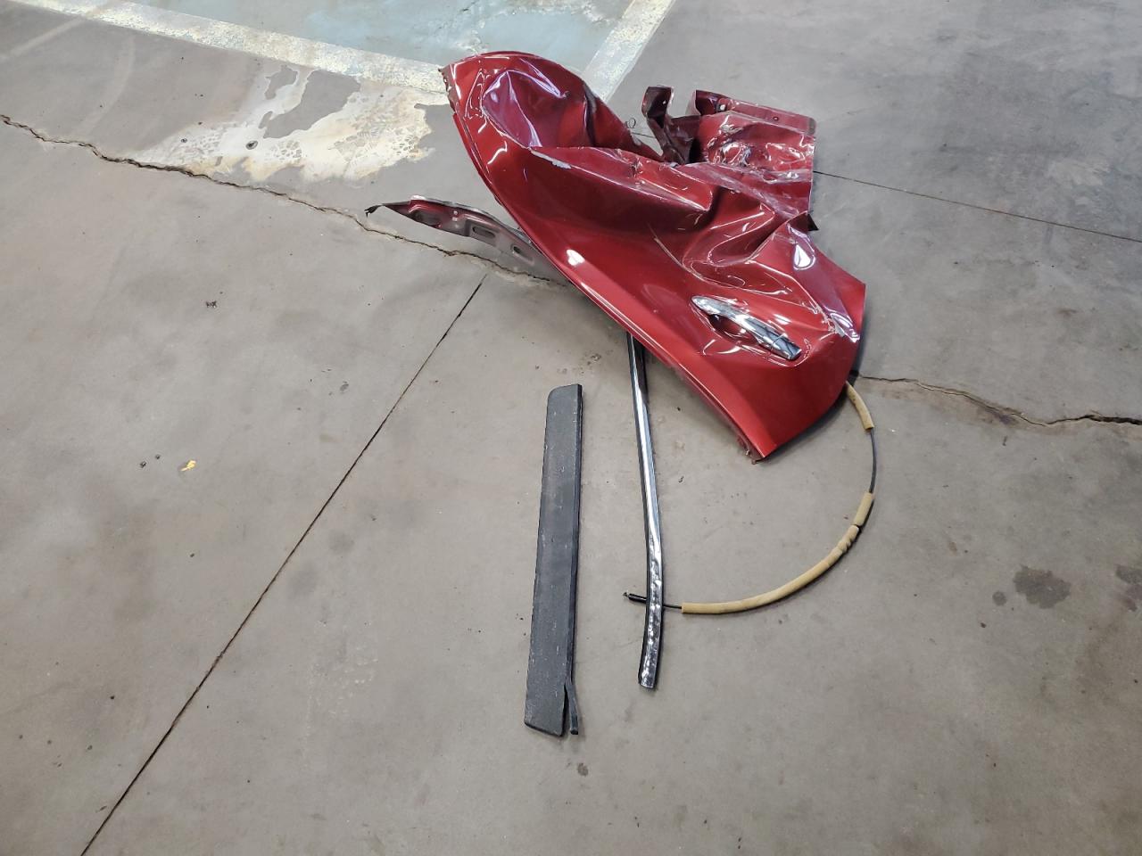 2016 Nissan Rogue VIN JN8AT2MV8GW143285 Copart auction photo, side damage thumbnail 13