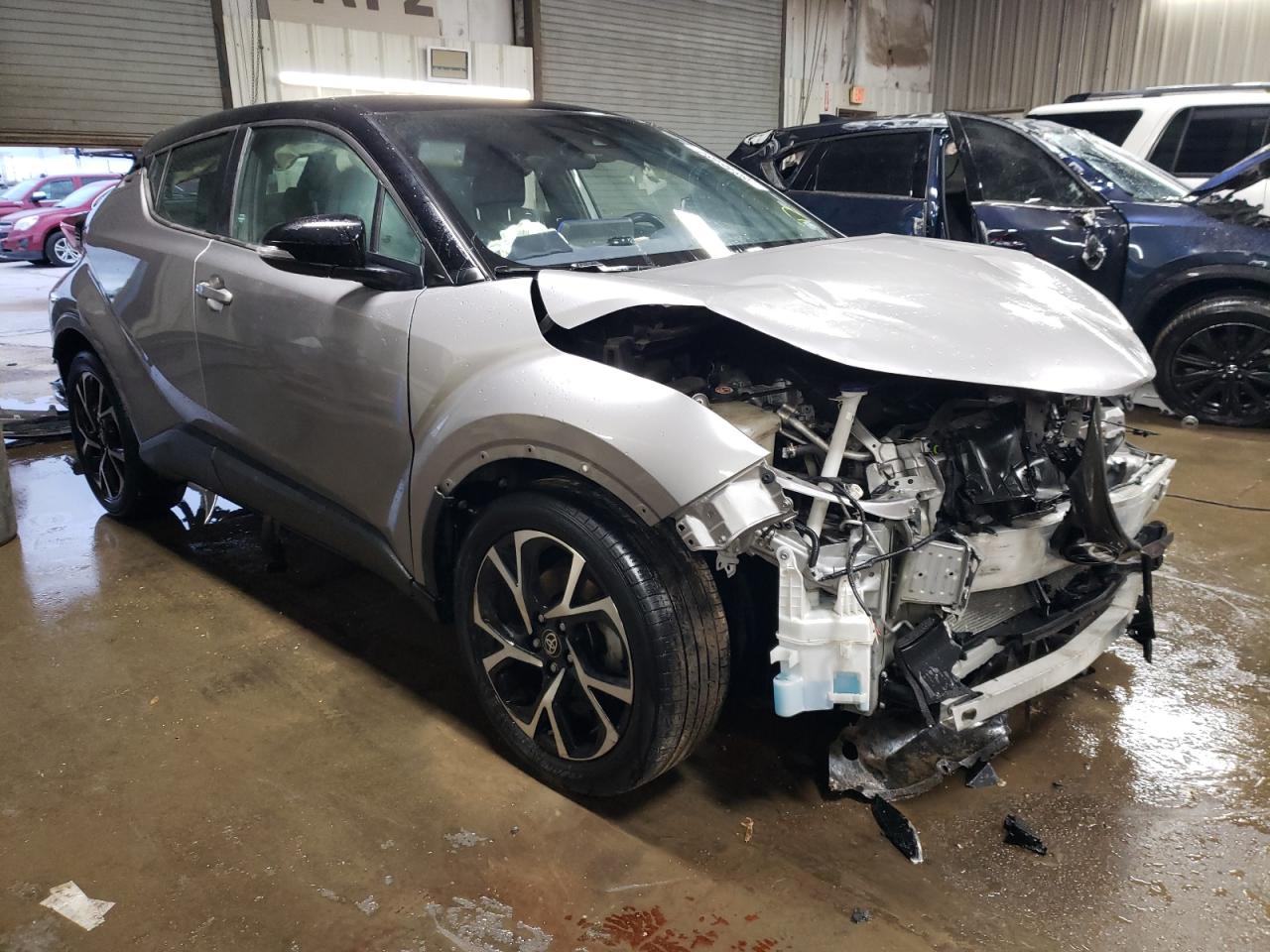 2020 Toyota C-HR VIN NMTKHMBX0LR117385 Copart auction photo, front end damage thumbnail 4