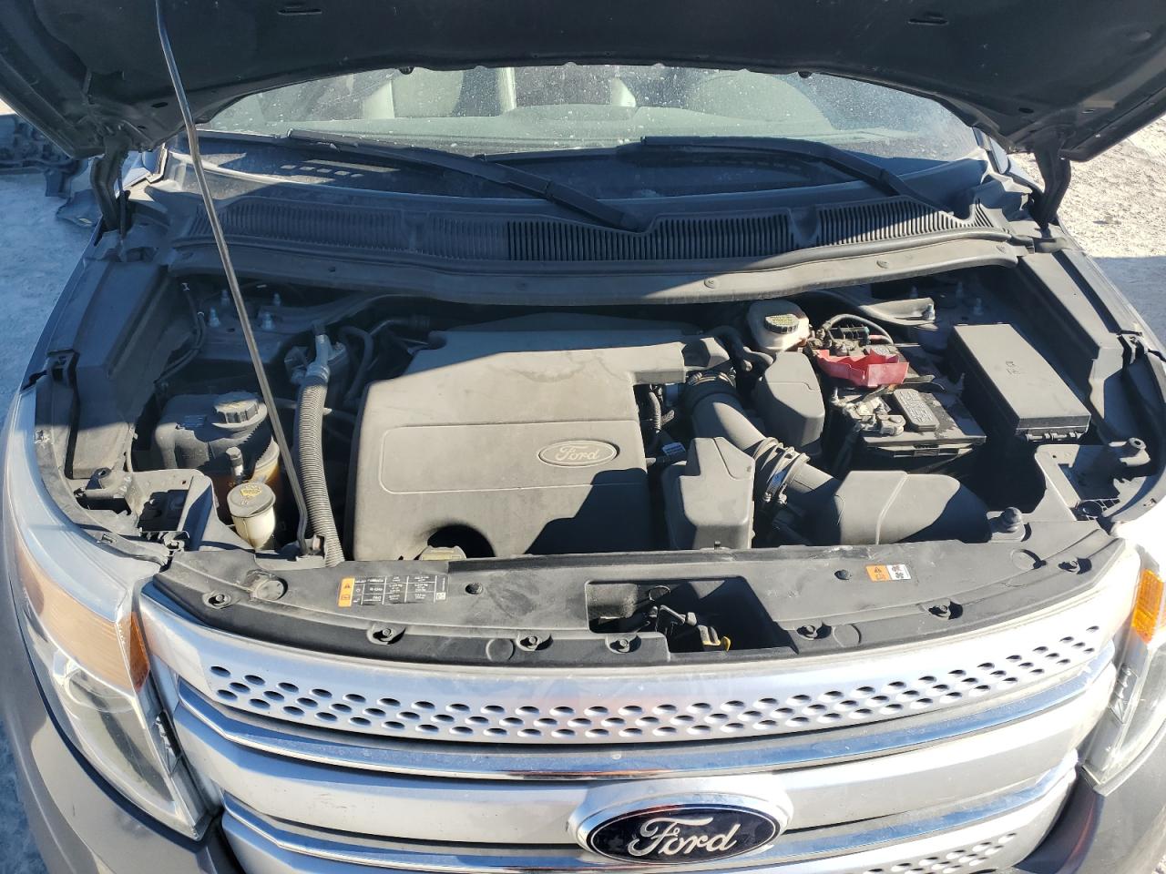 2013 Ford Explorer VIN 1FM5K7D8XDGC60195 Copart auction photo, rear end / side damage thumbnail 12