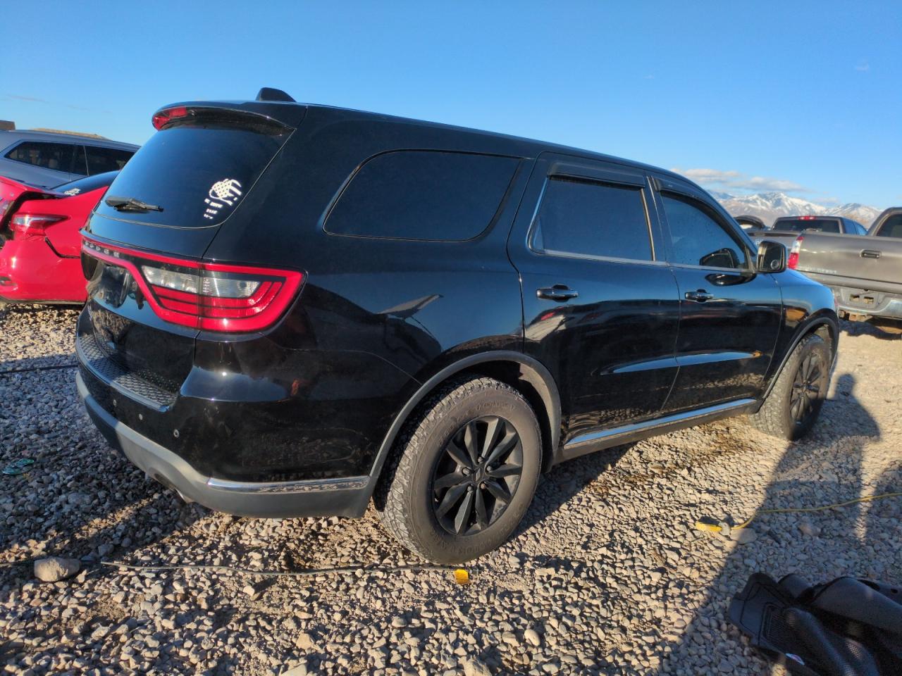 2019 Dodge Durango VIN 1C4SDJFT9KC685329 Copart auction photo, side damage thumbnail 3