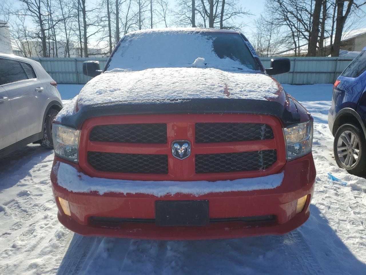 2017 RAM 1500 VIN 1C6RR7FT4HS567097 Copart auction photo, rear end damage thumbnail 5