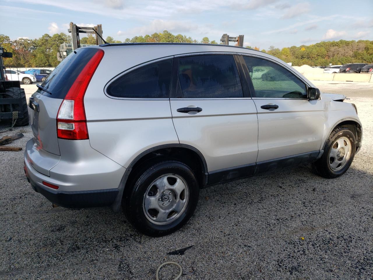 2010 Honda CR-V VIN 5J6RE3H31AL049694 Copart auction photo, front end damage thumbnail 3