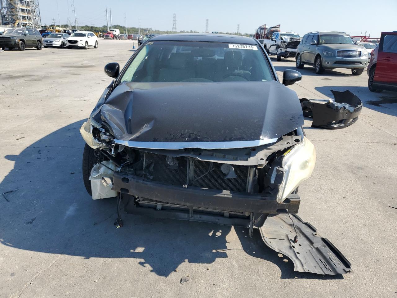 2012 Toyota Avalon VIN 4T1BK3DB8CU455672 Copart auction photo, front end damage thumbnail 5