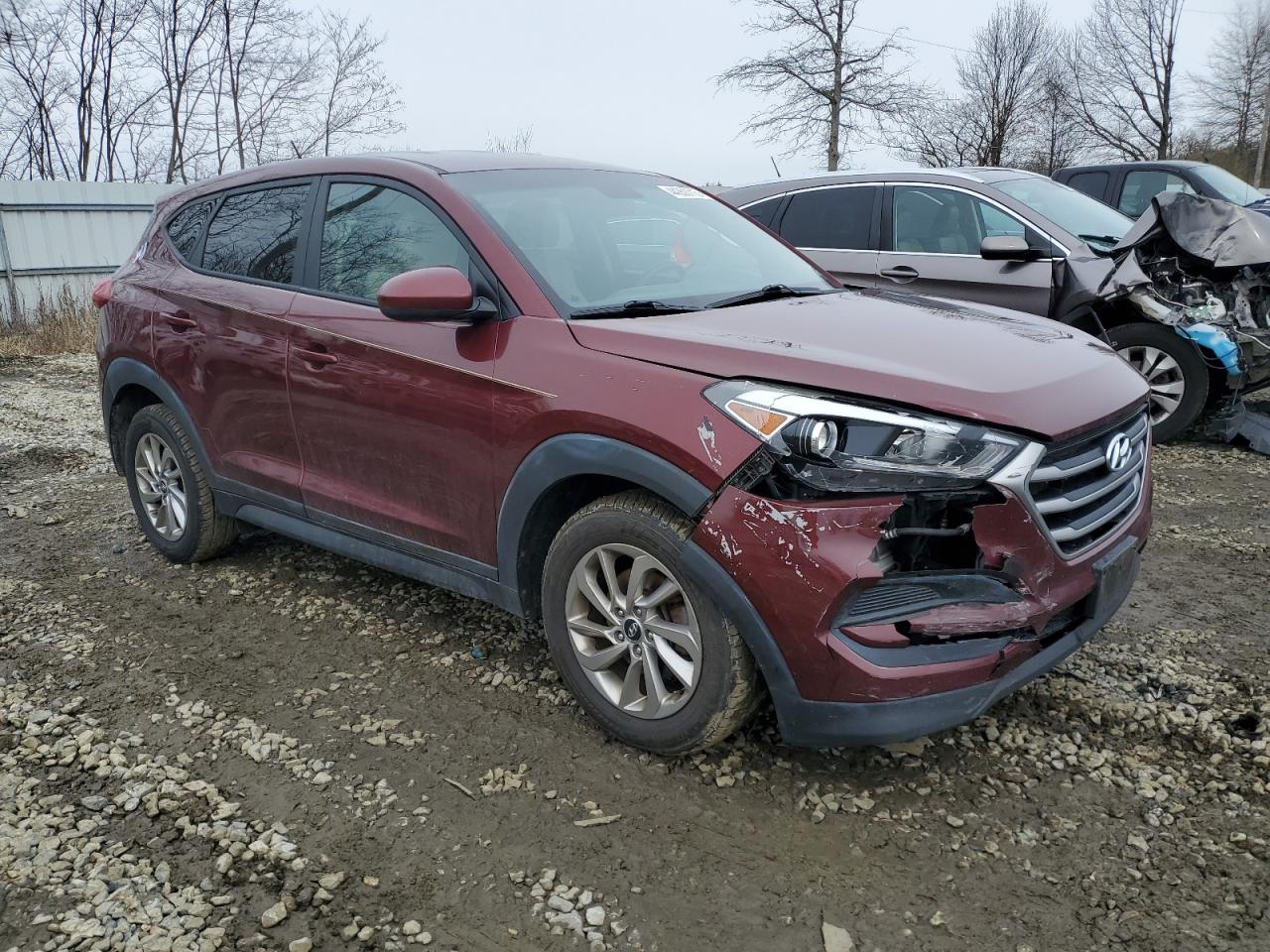 2018 Hyundai Tucson VIN KM8J2CA45JU632032 Copart auction photo, rear end damage thumbnail 4
