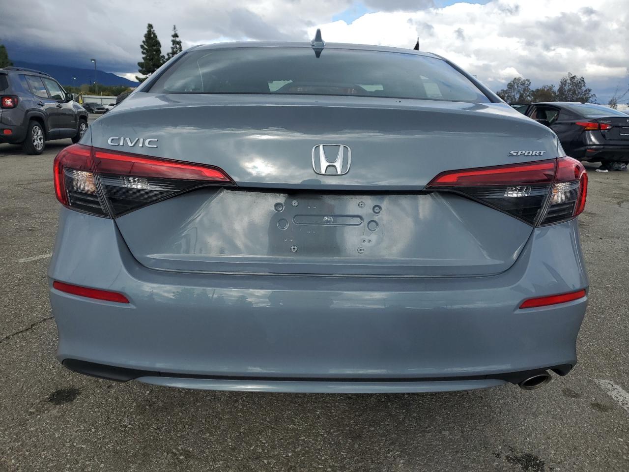 2024 Honda Civic VIN 2HGFE2F50RH545572 Copart auction photo, side / front end damage thumbnail 6