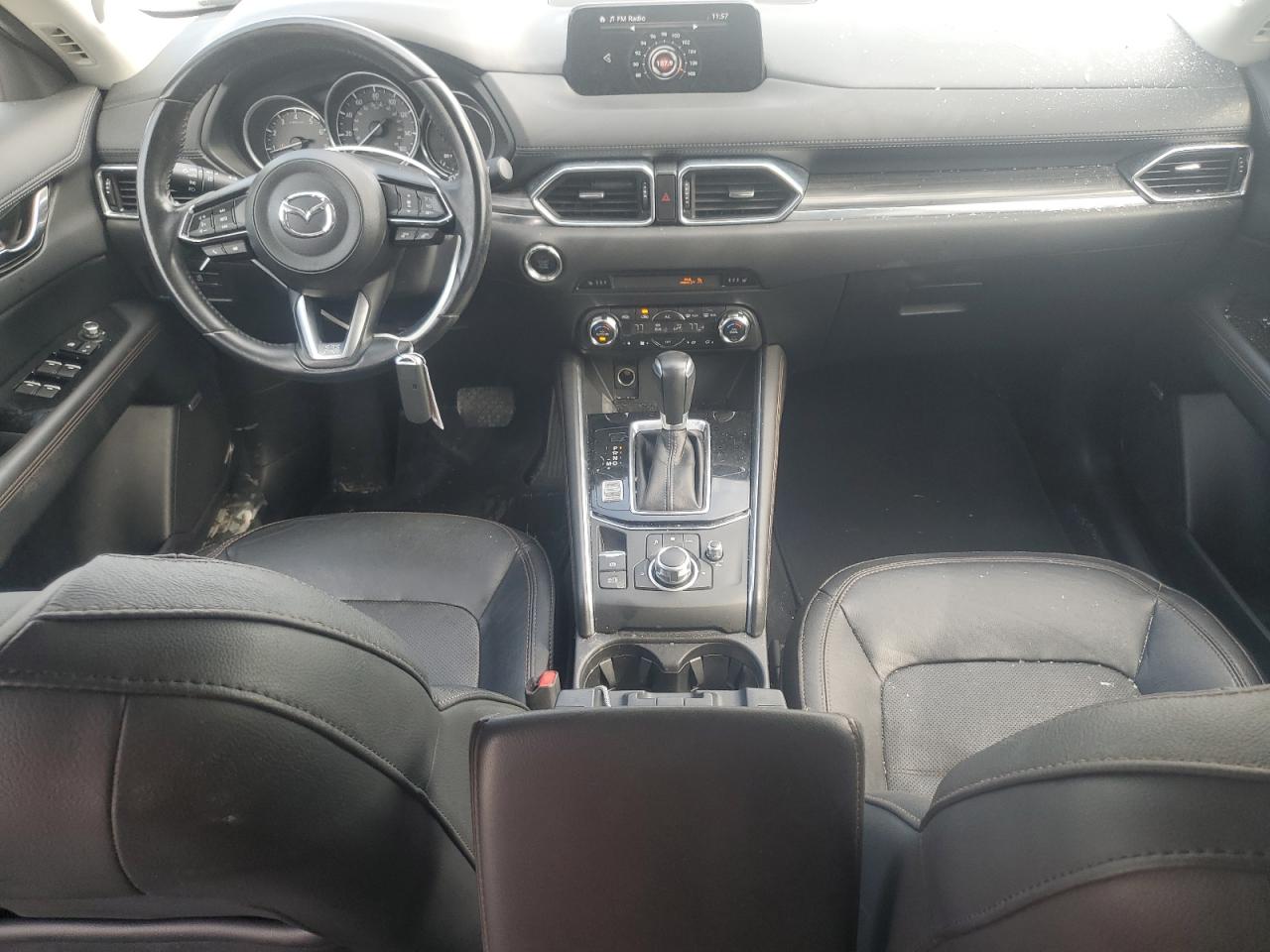 2018 Mazda CX-5 VIN JM3KFADM1J0321256 Copart auction photo, top/roof damage thumbnail 8