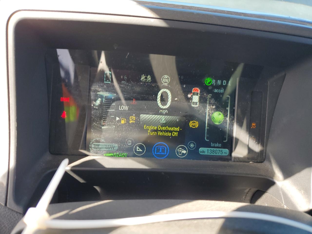 2014 Chevrolet Volt VIN 1G1RE6E44EU138589 Copart auction photo, all over damage thumbnail 9