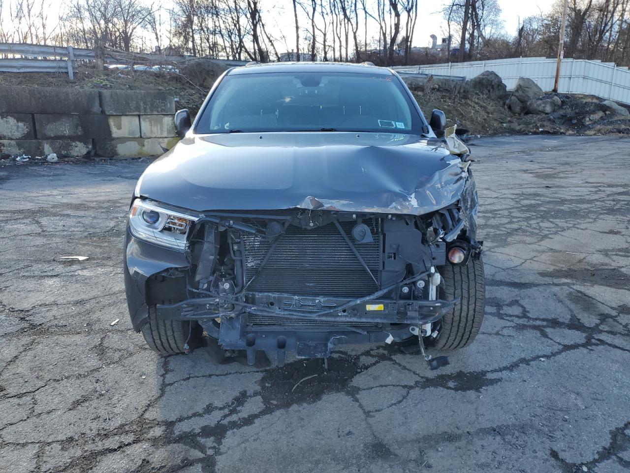 2019 Dodge Durango VIN 1C4RDJAG9KC576409 Copart auction photo, all over damage thumbnail 5