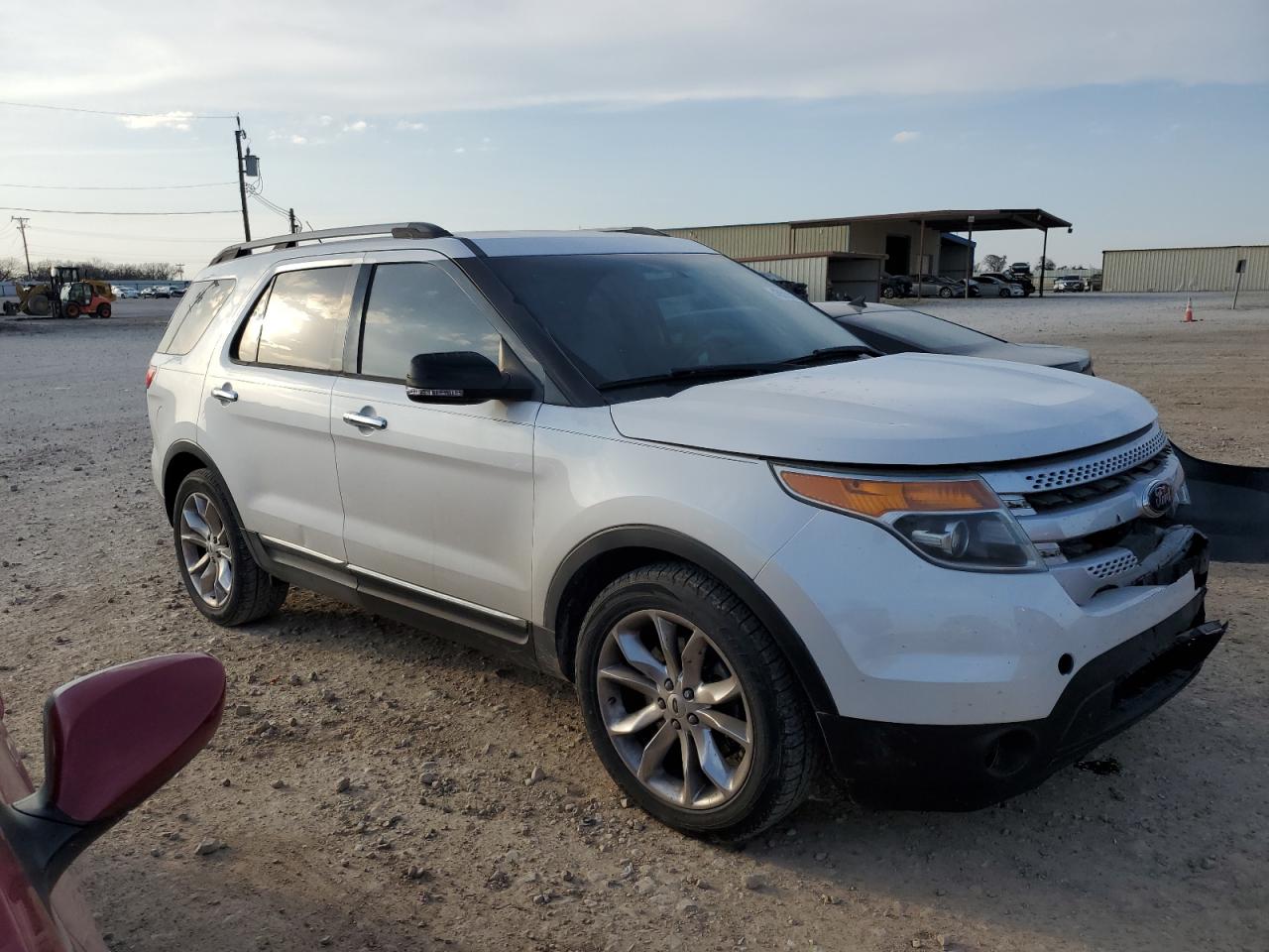 2013 Ford Explorer VIN 1FM5K7D80DGB39160 Copart auction photo, front end damage thumbnail 4