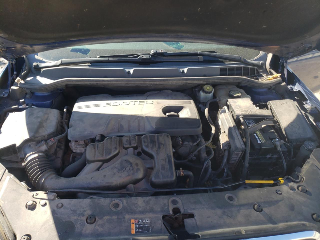 2013 Buick Verano VIN 1G4PP5SK7D4254580 Copart auction photo, undercarriage damage thumbnail 11