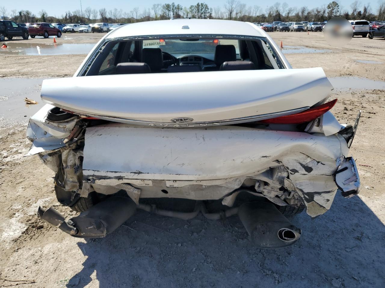 2011 Toyota Avalon VIN 4T1BK3DB7BU373107 Copart auction photo, rear end / front end damage thumbnail 6