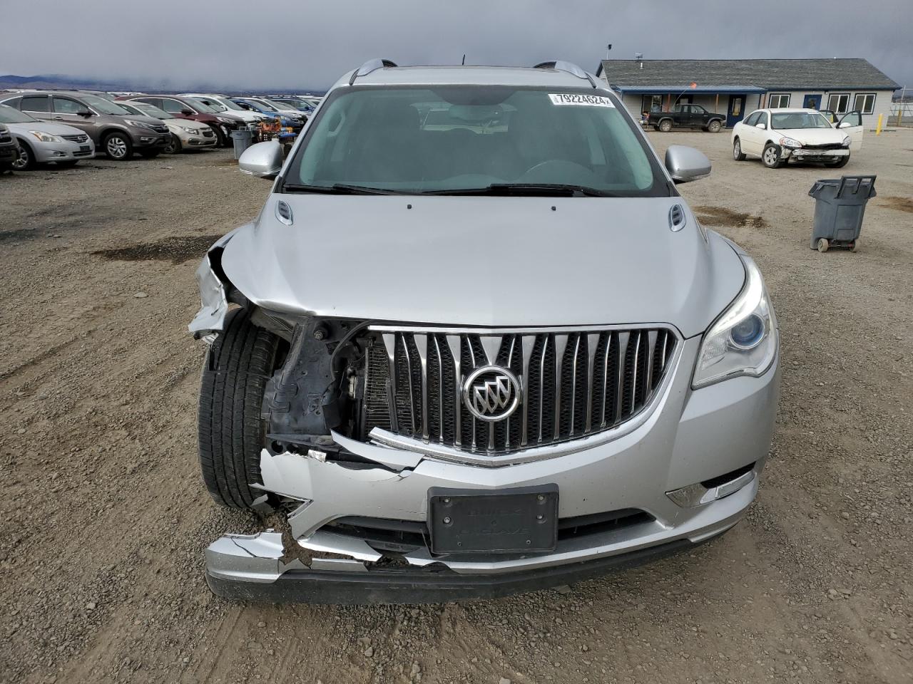 2013 Buick Enclave VIN 5GAKVCKD6DJ104232 Copart auction photo, front end damage thumbnail 5