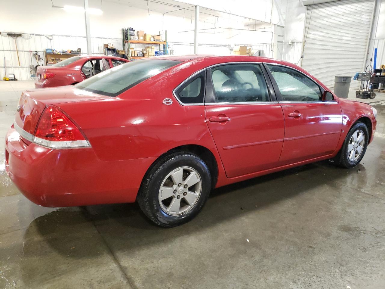 2008 Chevrolet Impala VIN 2G1WT58N781244803 Copart auction photo, side / front end damage thumbnail 3