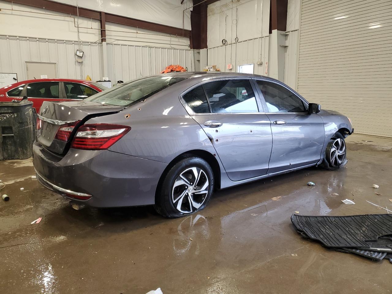 2016 Honda Accord VIN 1HGCR2F38GA124362 Copart auction photo, front end / vandalism damage thumbnail 3