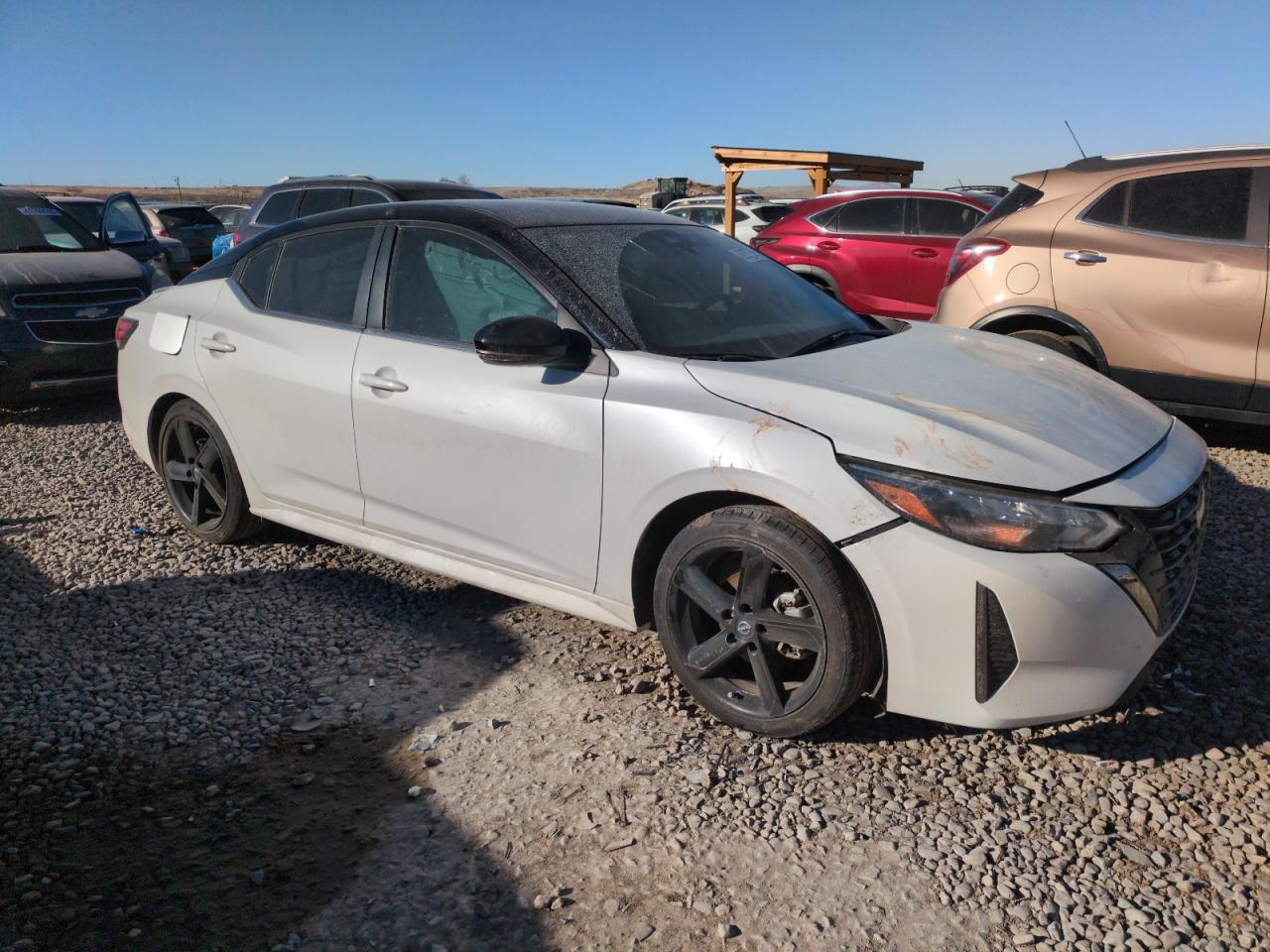 2024 Nissan Sentra VIN 3N1AB8DV9RY260163 Copart auction photo, front end damage thumbnail 4