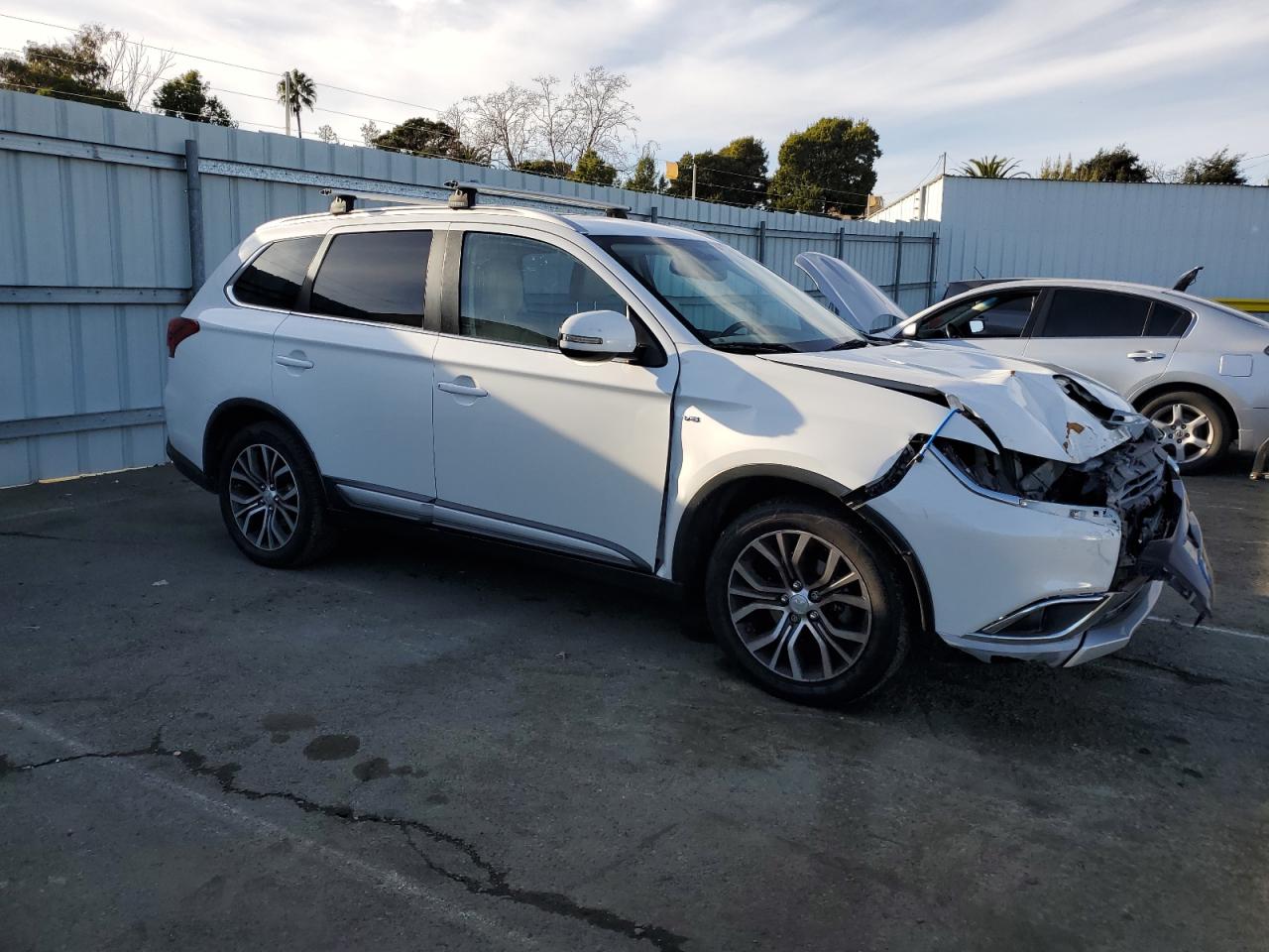2016 Mitsubishi Outlander VIN JA4JZ4AX2GZ022613 Copart auction photo, all over damage thumbnail 4