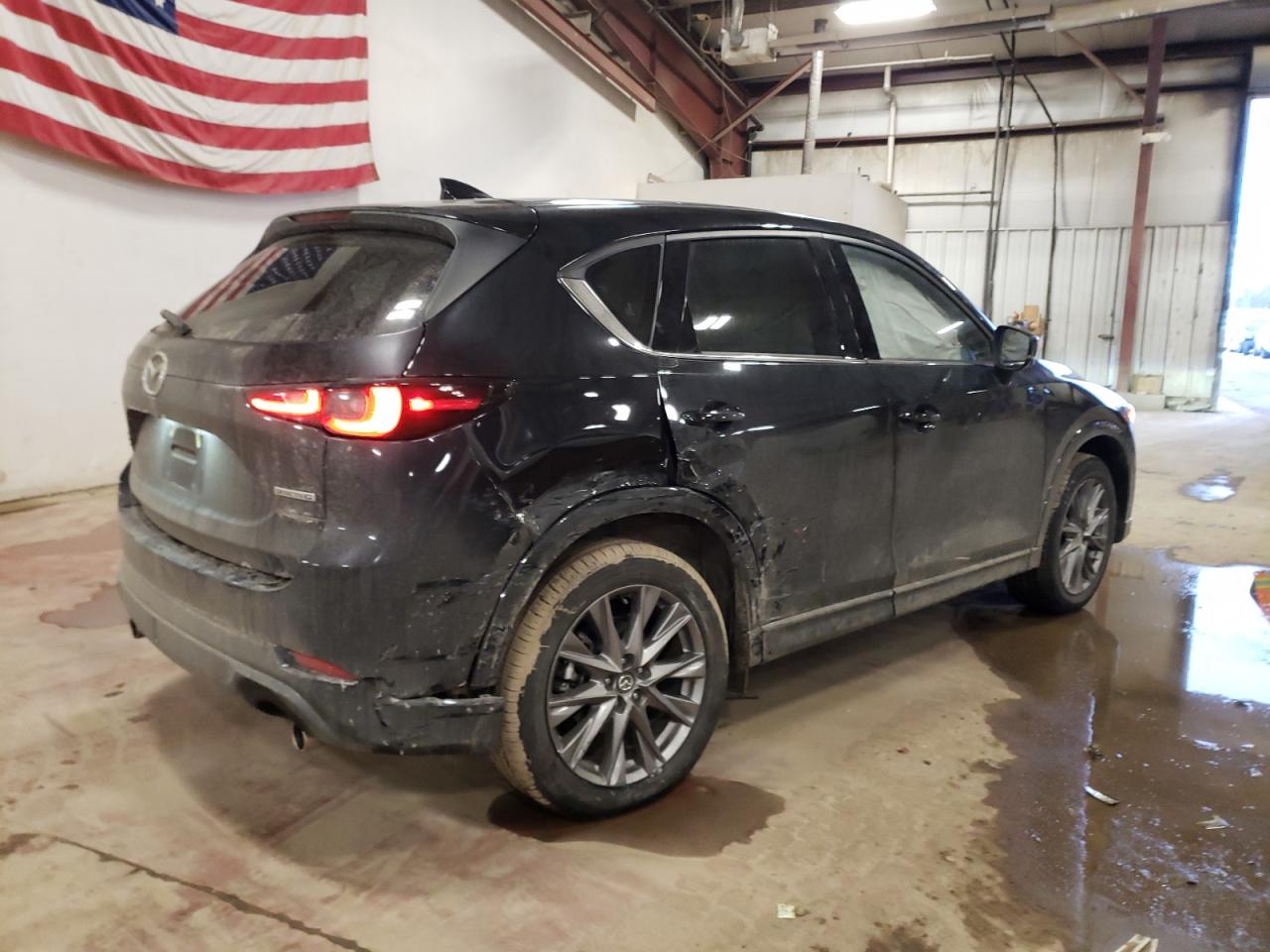 2024 Mazda CX-5 VIN JM3KFBEL7R0429338 Copart auction photo, side / rear end damage thumbnail 3