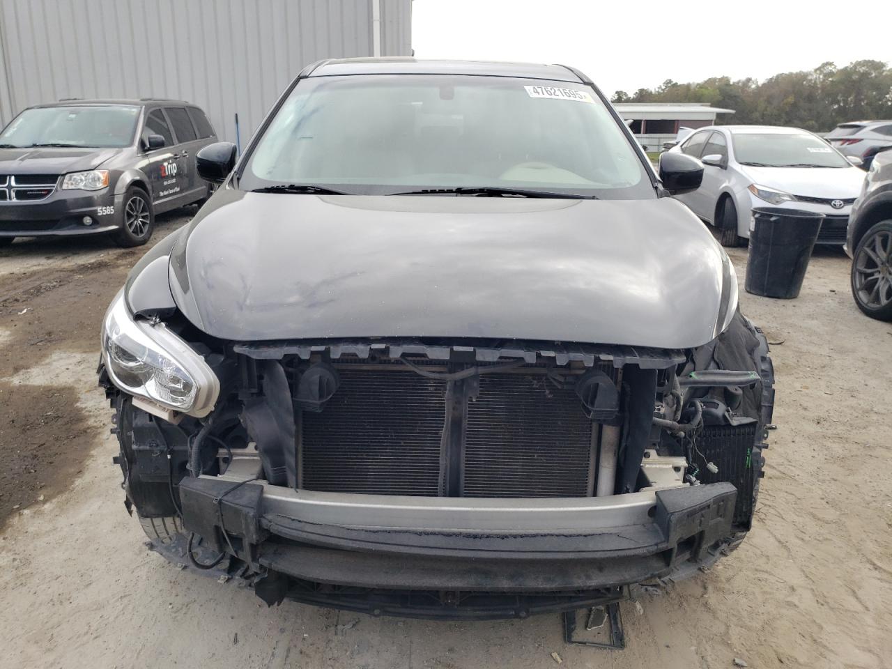 2013 Infiniti JX VIN 5N1AL0MN0DC325393 Copart auction photo, front end damage thumbnail 5
