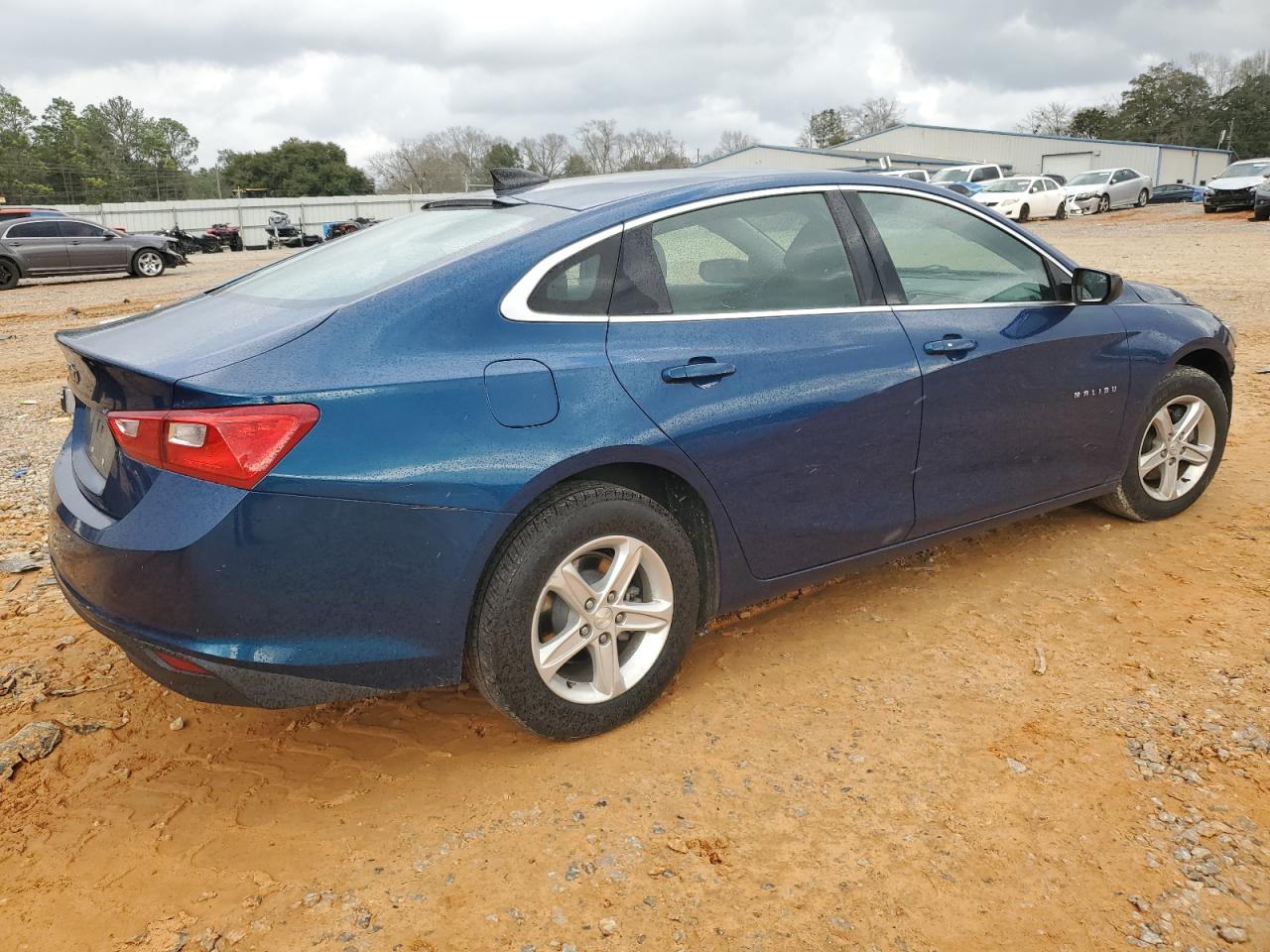 2019 Chevrolet Malibu VIN 1G1ZB5ST9KF214516 Copart auction photo, front end / side damage thumbnail 3