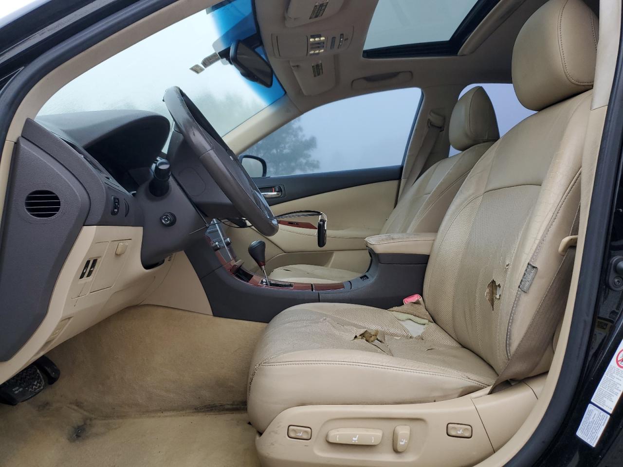 2009 Lexus ES VIN JTHBJ46G392314243 Copart auction photo, front end / minor dent/scratches damage thumbnail 7