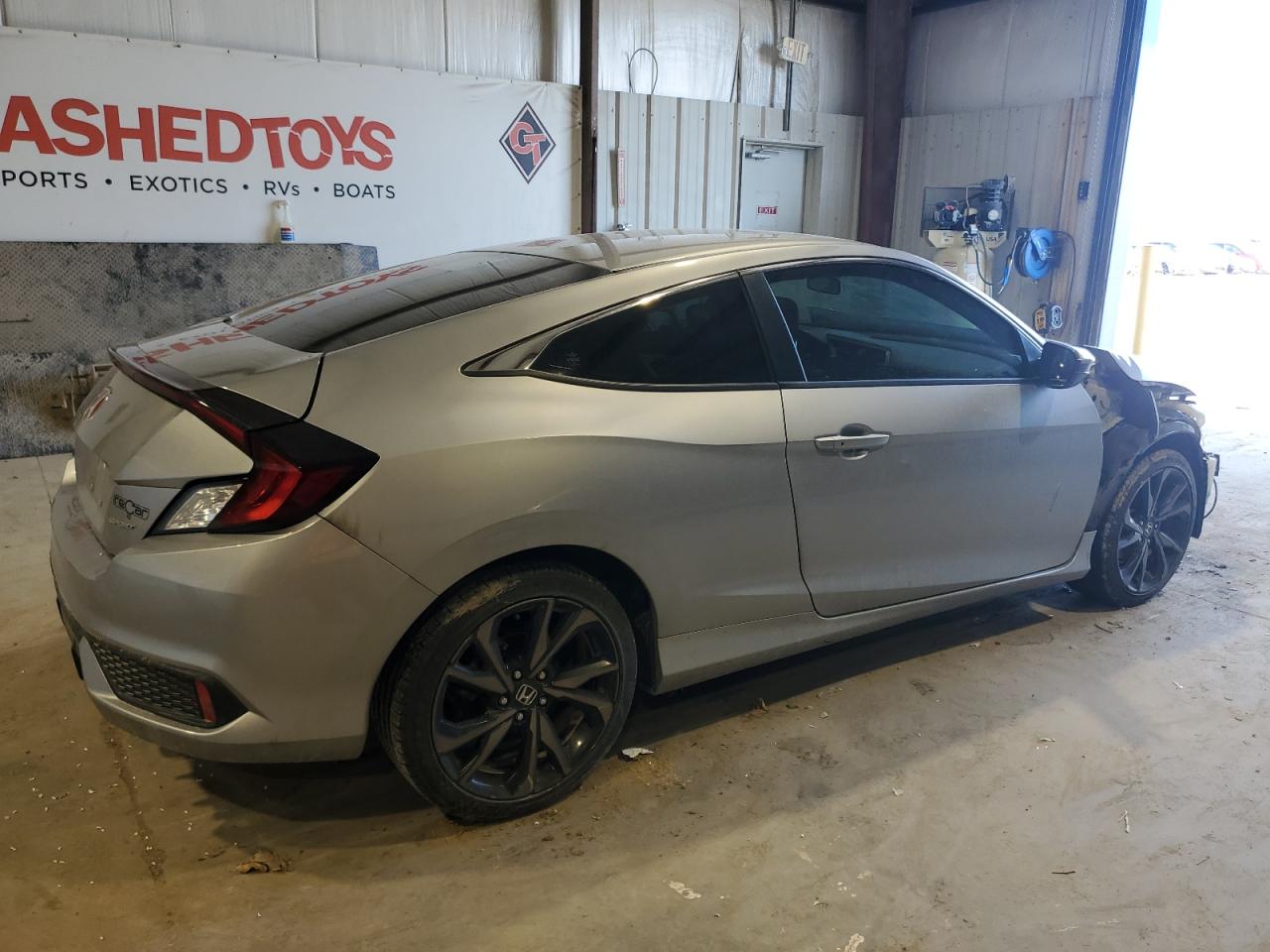 2019 Honda Civic VIN 2HGFC4A85KH306978 Copart auction photo, front end damage thumbnail 3
