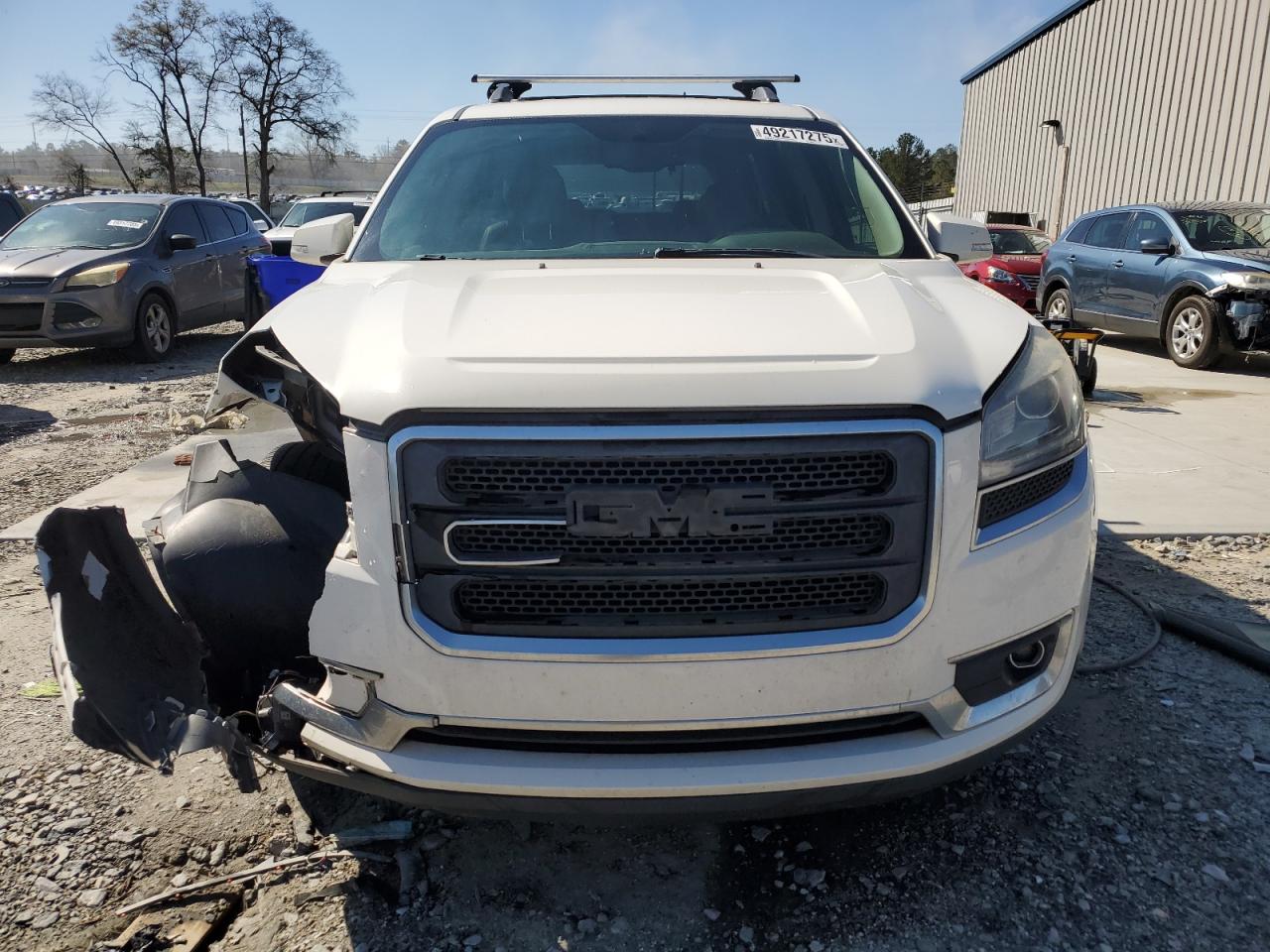 2015 GMC Acadia VIN 1GKKRSKD6FJ296496 Copart auction photo, front end damage thumbnail 5