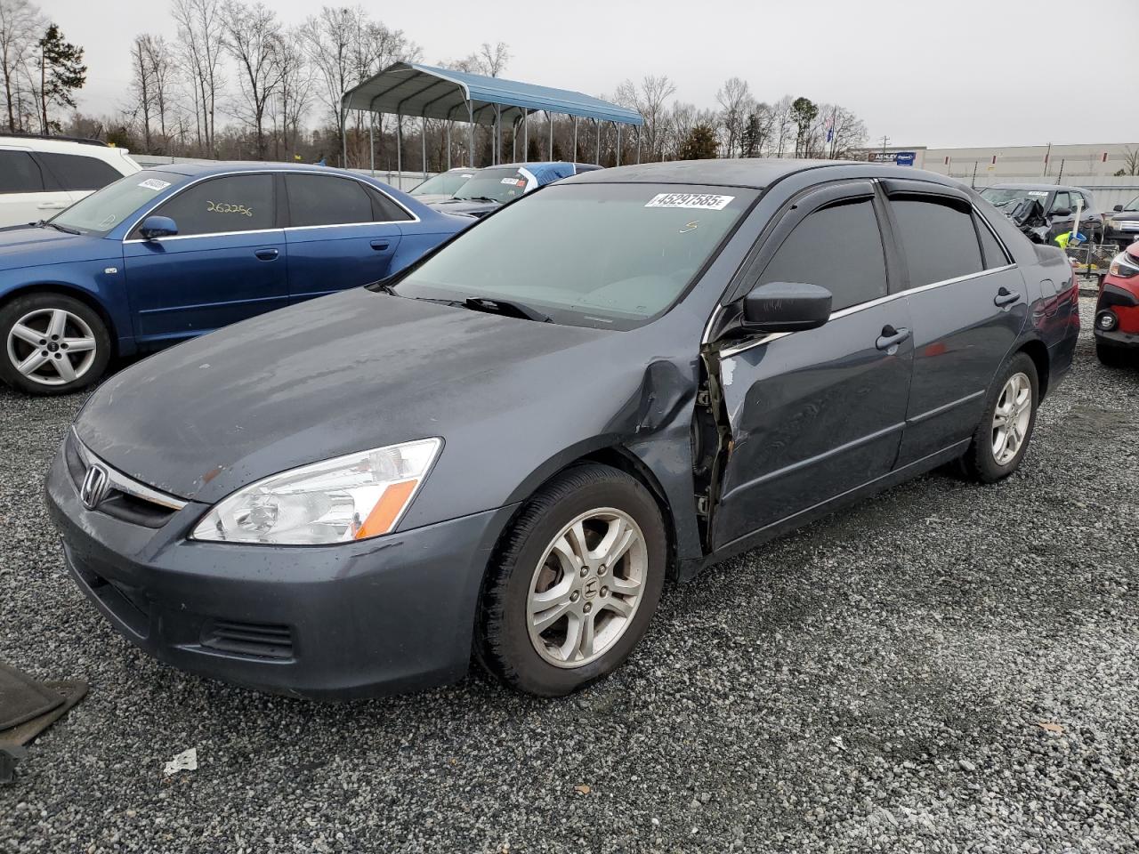 2007 Honda Accord VIN 1HGCM56387A216443