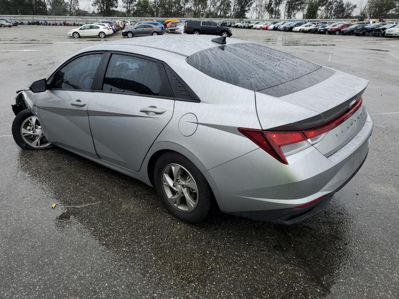 2021 Hyundai Elantra VIN 5NPLL4AG6MH028711 Copart auction photo, undercarriage / front end damage thumbnail 2