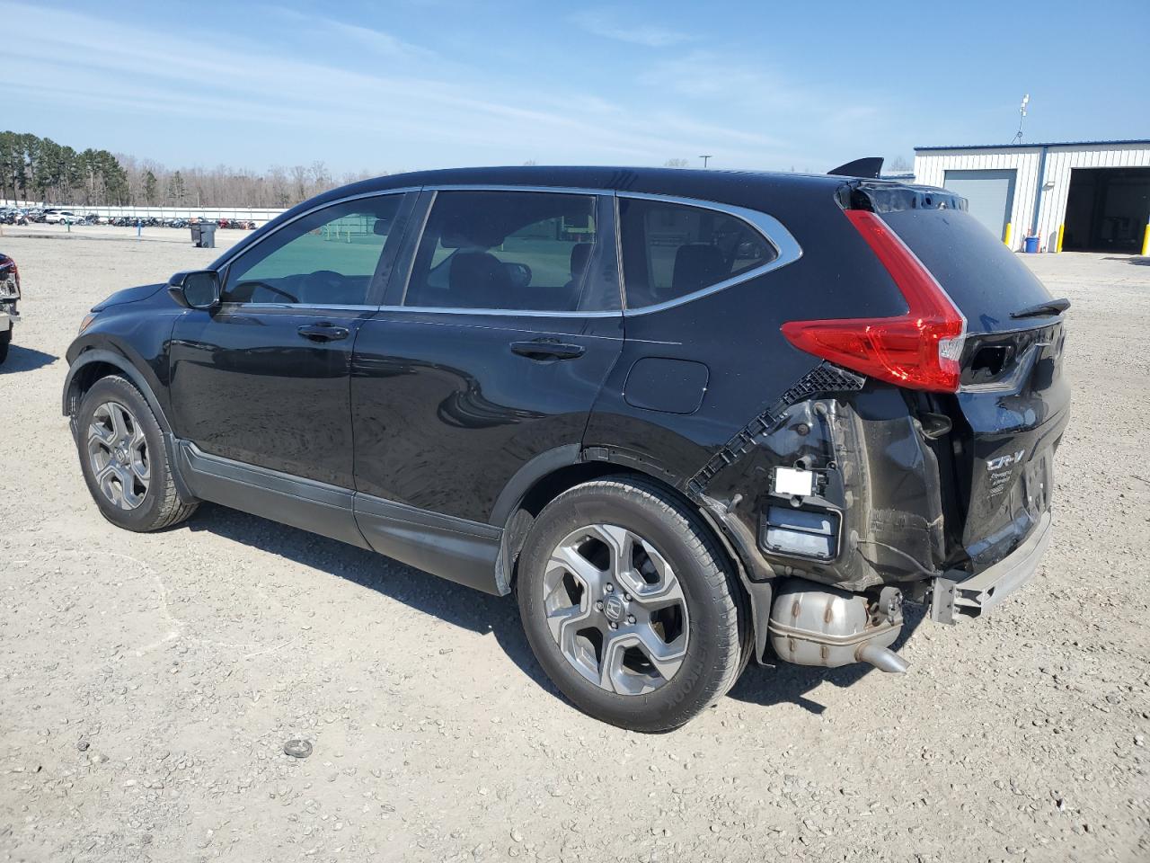 2019 Honda CR-V VIN 2HKRW1H84KH515305 Copart auction photo, front end / rear end damage thumbnail 2
