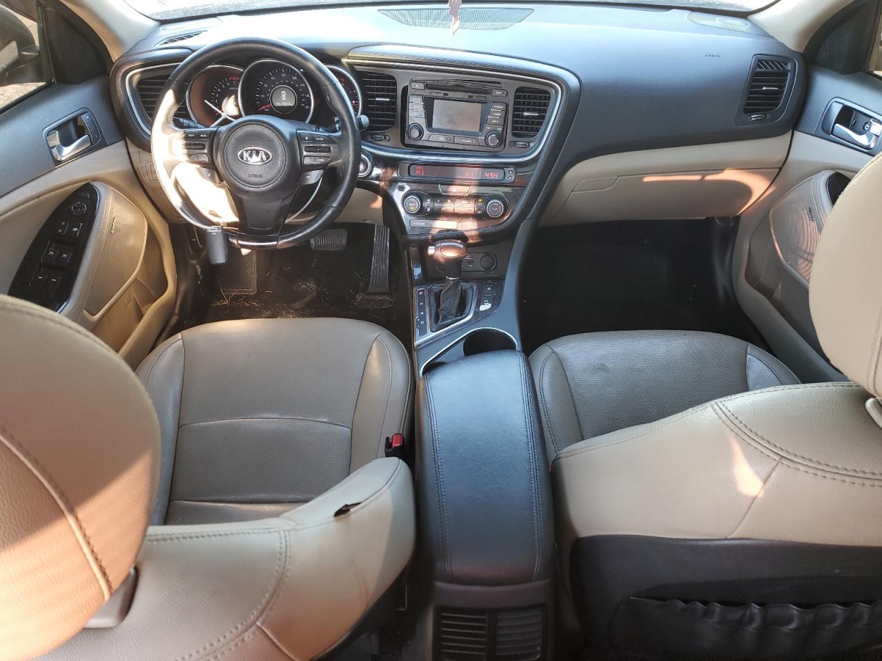 2015 KIA Optima VIN 5XXGN4A71FG369363 Copart auction photo, front end damage thumbnail 8