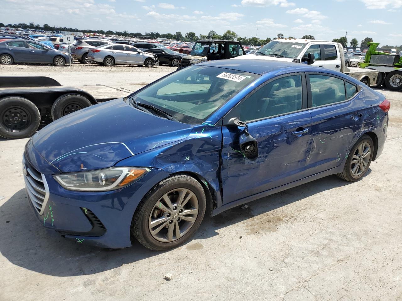 2017 Hyundai Elantra VIN 5NPD84LF0HH119571