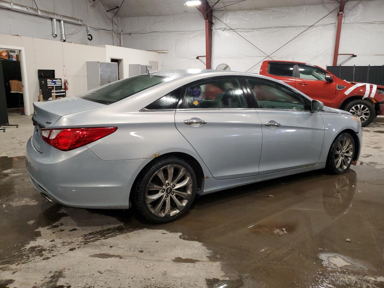 2012 Hyundai Sonata VIN 5NPEC4AB1CH354136 Copart auction photo, biohazard/chemical / rear end damage thumbnail 3