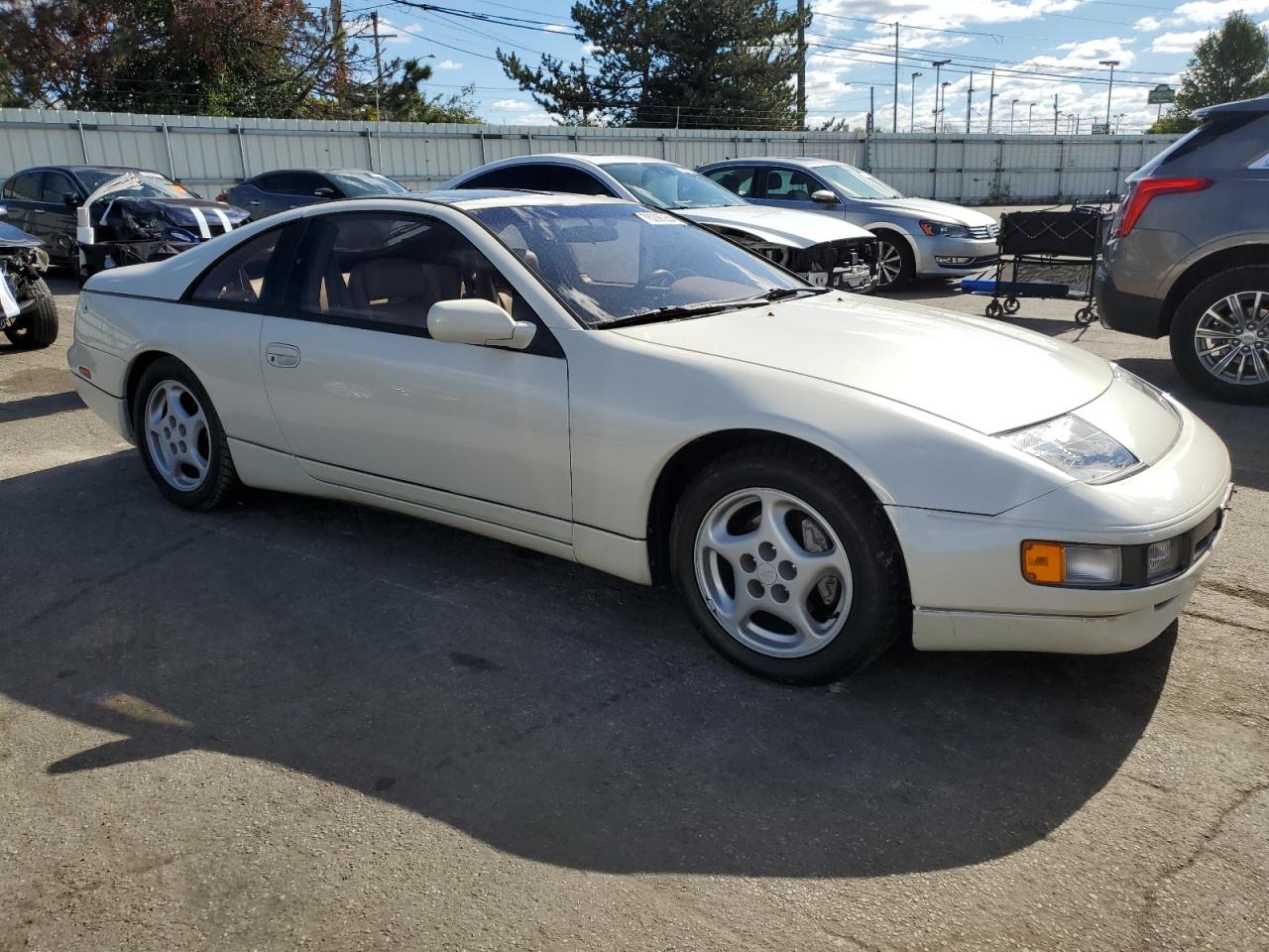 1990 Nissan 300ZX VIN JN1RZ26A2LX006860 Copart auction photo, side / undercarriage damage thumbnail 4