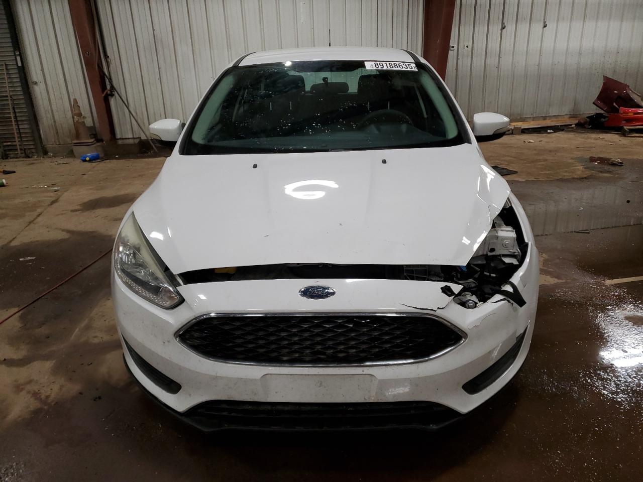 2017 Ford Focus VIN 1FADP3K23HL215367 Copart auction photo, front end damage thumbnail 5