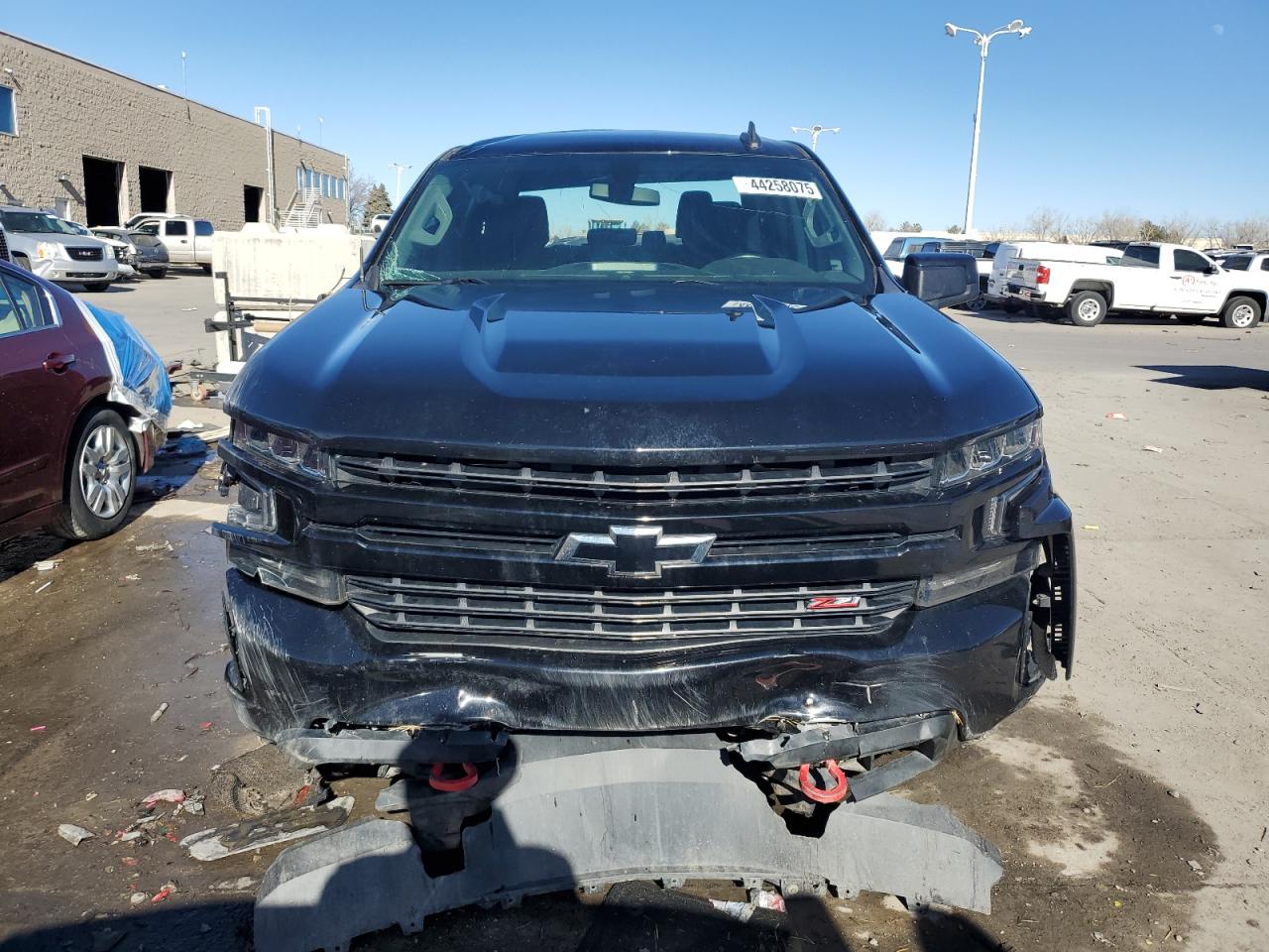 2021 Chevrolet Silverado VIN 1GCPYFED0MZ264990 Copart auction photo, rollover damage thumbnail 5