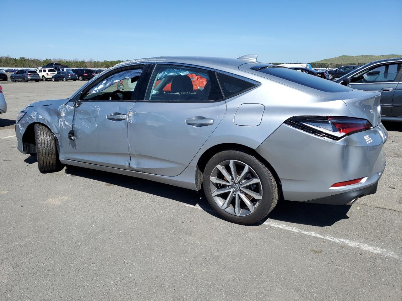 2024 Acura Integra VIN 19UDE4H25RA013710 Copart auction photo, rollover damage thumbnail 2