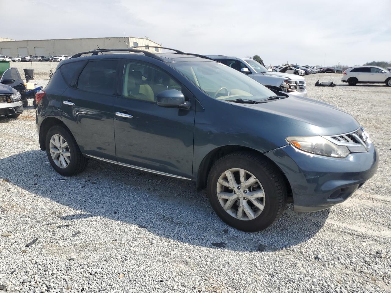 2012 Nissan Murano VIN JN8AZ1MU1CW110834 Copart auction photo, rear end / front end damage thumbnail 4