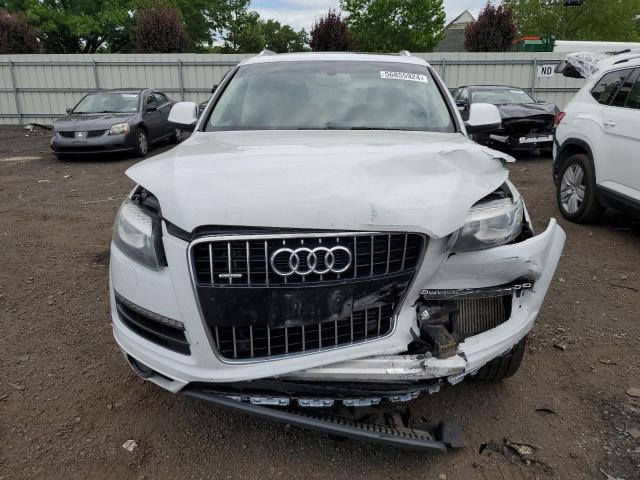 2014 Audi Q7 VIN WA1LMAFE4ED001138 Copart auction photo, front end / minor dent/scratches damage thumbnail 5