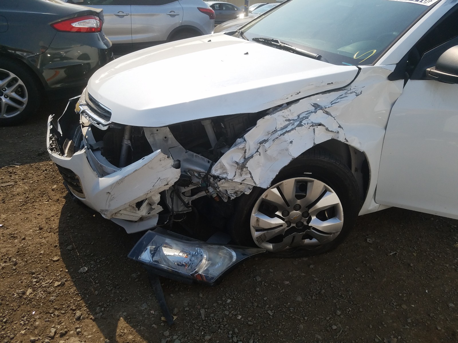 2015 Chevrolet Cruze VIN 1G1PA5SG6F7213496 Copart auction photo, front end damage thumbnail 9